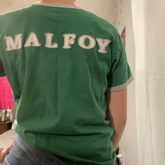 Official Universal Harry Potter Slytherin Draco Malfoy Quidditch Jersey - Picture 5 of 6